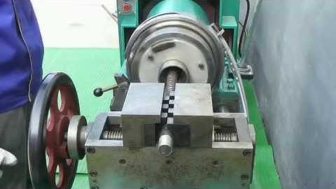 GZL-45 Semi-automatic Rebar Thread Cutting Machine