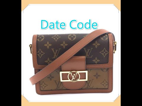 Louis Vuitton Dauphine MM in Reverse Monogram Canvas (Date code