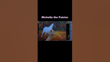 AUTUMN HORSE #painting #acrylic #easypainting #art #acrylictechniques #paintingideas #artist