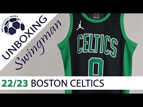 Boston Celtics Statement Black Jersey 22/23 Tatum (JJSport24) Swingman  Version Unboxing Review 