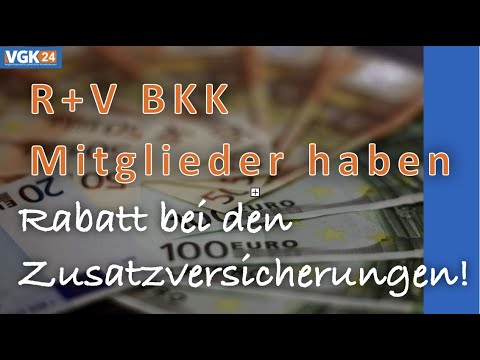 BKK R+V Mitglieder haben Sonderkonditionen!