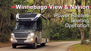 Winnebago View & Navion 24T Power Recline Seating Operation - LichtsinnRV.com