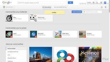Google+ - How To Invite People To Join A Community