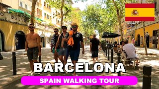 Walking Barcelona, Spain | La Rambla To Beach Promenade