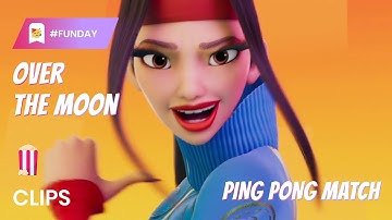 Over the moon - Ping Pong Match clip - #Animation #Cartoons