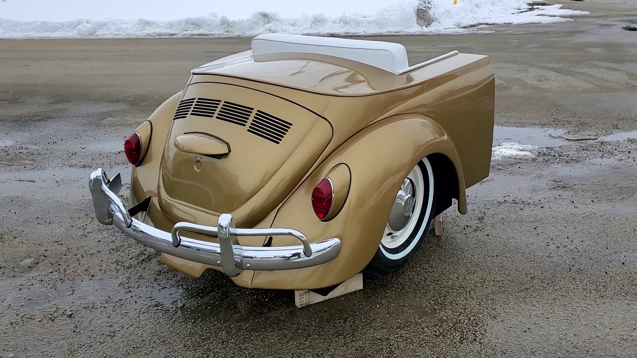 CAR FURNITURE VW BUG COUCH YouTube