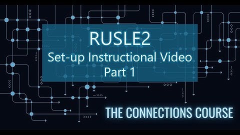 RUSLE2 Set up Instructional Video   Part 1