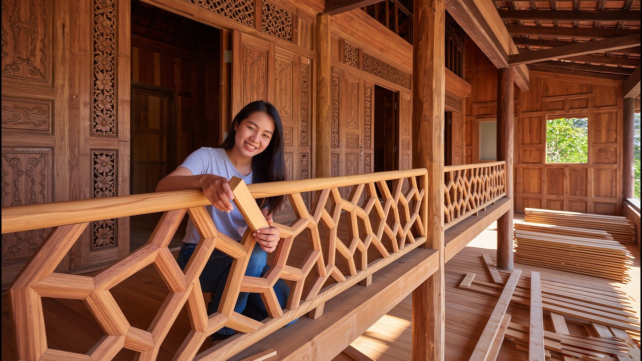 Никто не ожидал, что она превратит старый дом в виллу мечты за 365 дней.