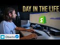 DAY IN THE LIFE OF AN OBERLO VERIFIED DROPSHIPPER | THE ECOM KING