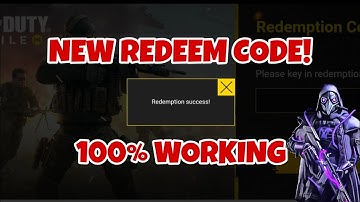 *NEW* Redeem code 100% Working Code | CODM November 18 redeem code Season 9 2022