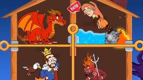 Home pin rescue save girl game (hard level gameplay)😱😱