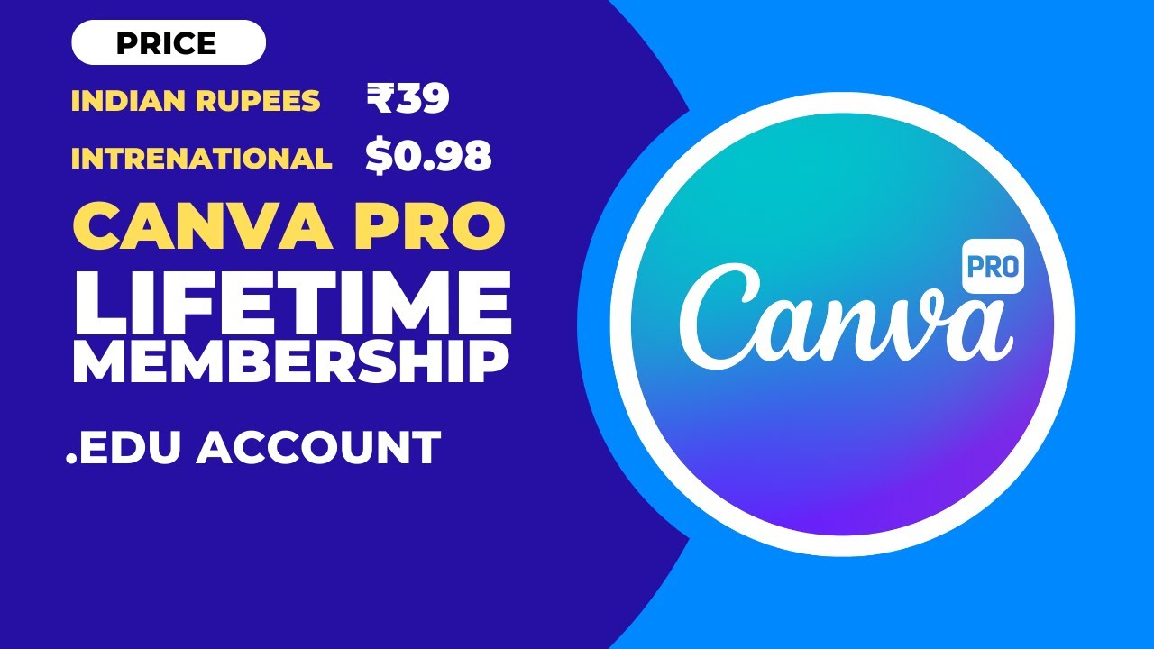 Get Canva Pro for Free Lifetime Access In 2024 | Account 06 - YouTube