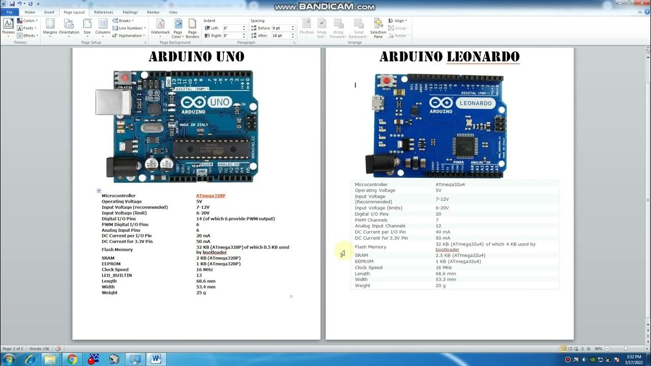 Comparison of Arduino UNO vs. Arduino Leonardo - DEAN EVANDER DAGUM ...