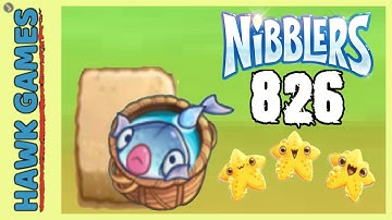 Fruit Nibblers Level 826 - 3 Stars Walkthrough, No Boosters