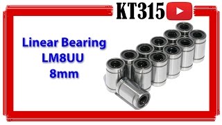 Линейные подшипники для ЧПУ, CNC, 3D принтера LM8UU 8mm Linear Bearing 3d printer parts