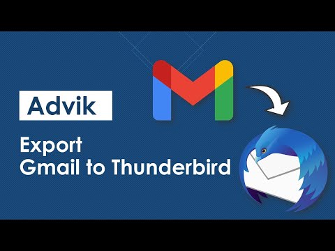 How to Import Emails from Gmail to Thunderbird Directly? - Advik Software
