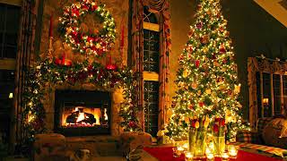 nat king cole🎅frank sinatra,dean martin,elvis presley,bing crosbey classics christmas with fireplac
