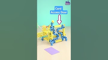 We #challenge you to build this card access #door