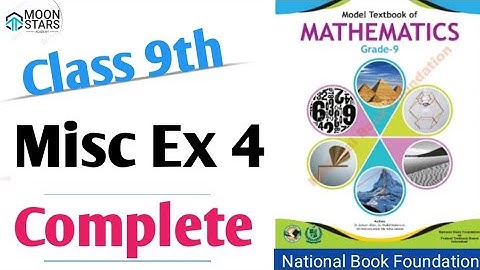 Misc Ex 4 Class 9th, Miscellaneous Exercise 4 Class 9