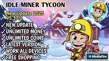 🔥 Idle Miner Tycoon Mod TERBARU 2025! Unlimited Money + Unlimited Coin