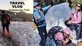 Kedarkantha Trek | March 2022 | Best Winter Trek | Sankri, Uttarakhand | #shrutivlogs