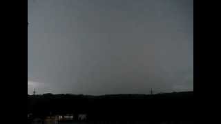 Thunderstorm over Sofia, Lulin 05.05.2012
