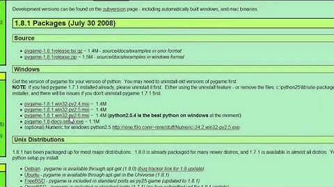 Game Development Tutorial - 1 - Installing Pygame