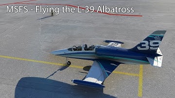 MSFS - Flying the L-39 Albatross