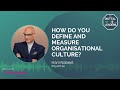 HOW DO YOU DEFINE AND MEASURE ORGANISATIONAL CULTURE? Interview with Hani Nabeel