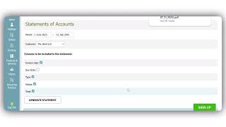 How to Make Customer Statements on INV24