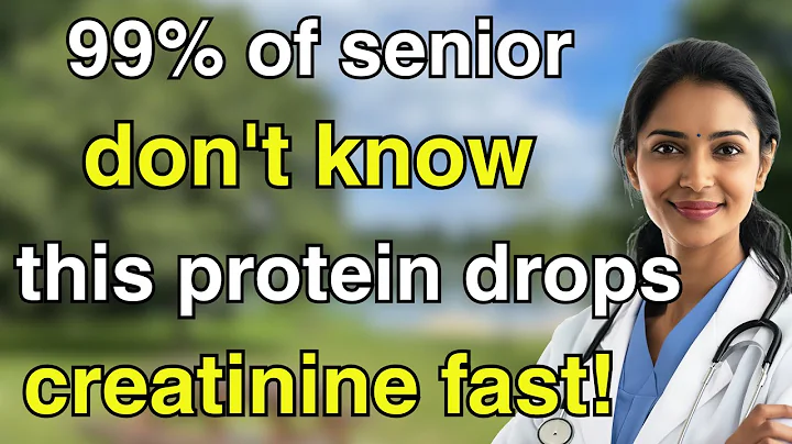 Over 60? 10 PROTEINS That Lower Creatinine FAST and 5 You MUST Avoid NOW! | Senior Health Tips