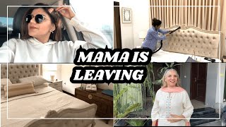 MAMA IS LEAVING! HOW TO DO A FULL ROOM REFRESH - Vlog