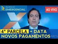 🕔"ÚLTIMAS NOTÍCIAS" QUARTA PARCELA E MAIS PAGAMENTOS AUXÍLIO EMERGENCIAL BOLSA FAMÍLIA LIVE CAIXA