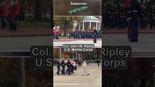 Funeral Procession U.S. Marine #Funerals #FuneralProcessions