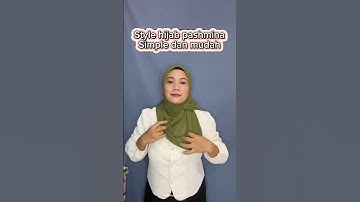 Thumbnail of Tutorial hijab pashmina simple & mudah di coba, #subscribe #tutorialhijab #style