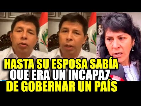 ASÍ REACCIONÓ LILIA PAREDES CUANDO SE ENTERÓ QUE CASTILLO POSTULÓ PARA LA PRESIDENCIA