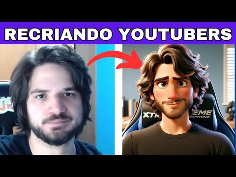 RECRIANDO YOUTUBERS com CHATGPT