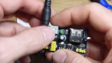 Alternating Fading LEDs Circuit Breadboard Power Supply 555 Timer LM358 Op Amp #howto #DIY #circuit