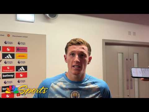 Elliot Anderson 'gave everything' to help Manchester City win | Pro Soccer Talk | NBC Sports