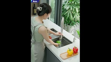 Muốn bồn rửa chén lắp âm hiện đại mà vẫn thông minh? Rinh ngay em bồn rửa K2 phím âm này về thôi!