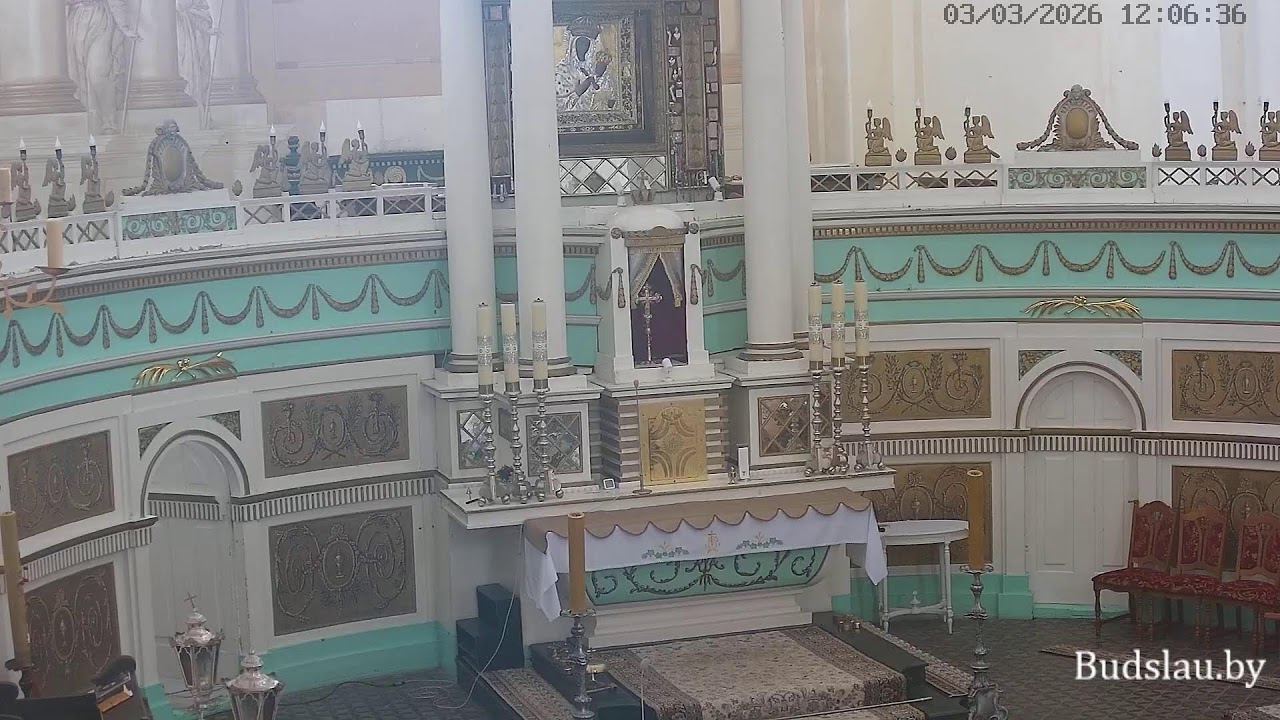 Трансляцыя з Санктуарыя Маці Божай Будслаўскай