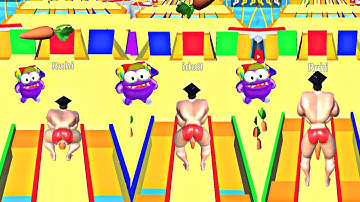 Muscle Race 3D Max Level Gameplay(ios&Android) Walkthrough part-11