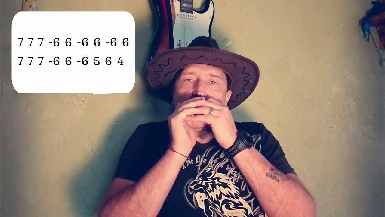 Blues country rhythm 37, diatonic harmonica C + tabs YouTube