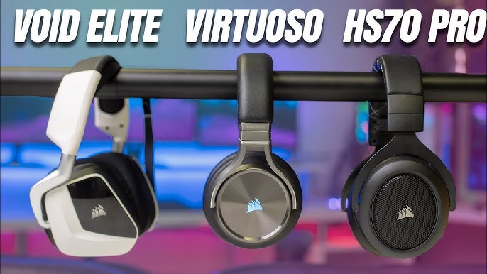 Auriculares CORSAIR Gaming VOID ELITE Wireless 7.1 Blanco