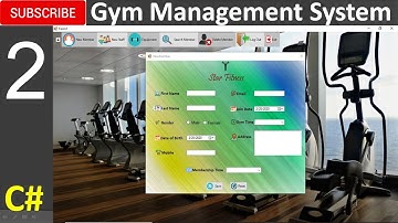 2. Gym Management System - New Member Front End Design