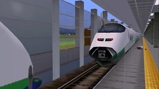 Railsim 東北新幹線 つばさ・やまびこ 郡山~仙台 福島分割有 PV有