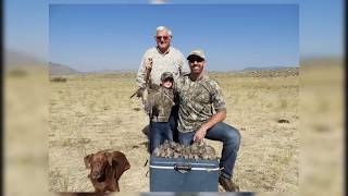 Dove hunting on public lands is a pastime for multiple generations in
california.