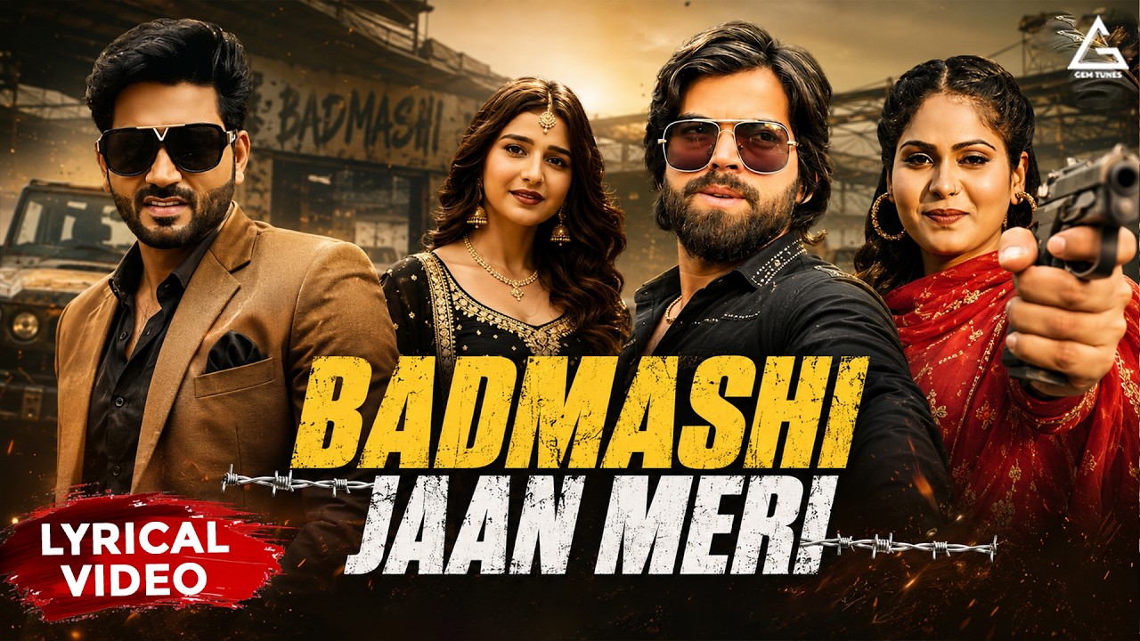 Badmashi Jaan Meri (Lyrical Video ) Abhay Baisla | Khushi Baliyan | Masoom Sharma | Ashu Twinkle |
