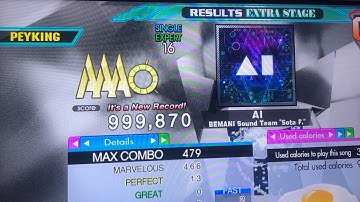 (DDR A20+) AI (ESP-16) re-PFC 999,870 (+12)!!!