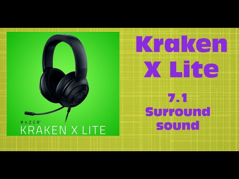 Unbox & Review - Razer Kraken X Lite - 7.1 sound on a budget!